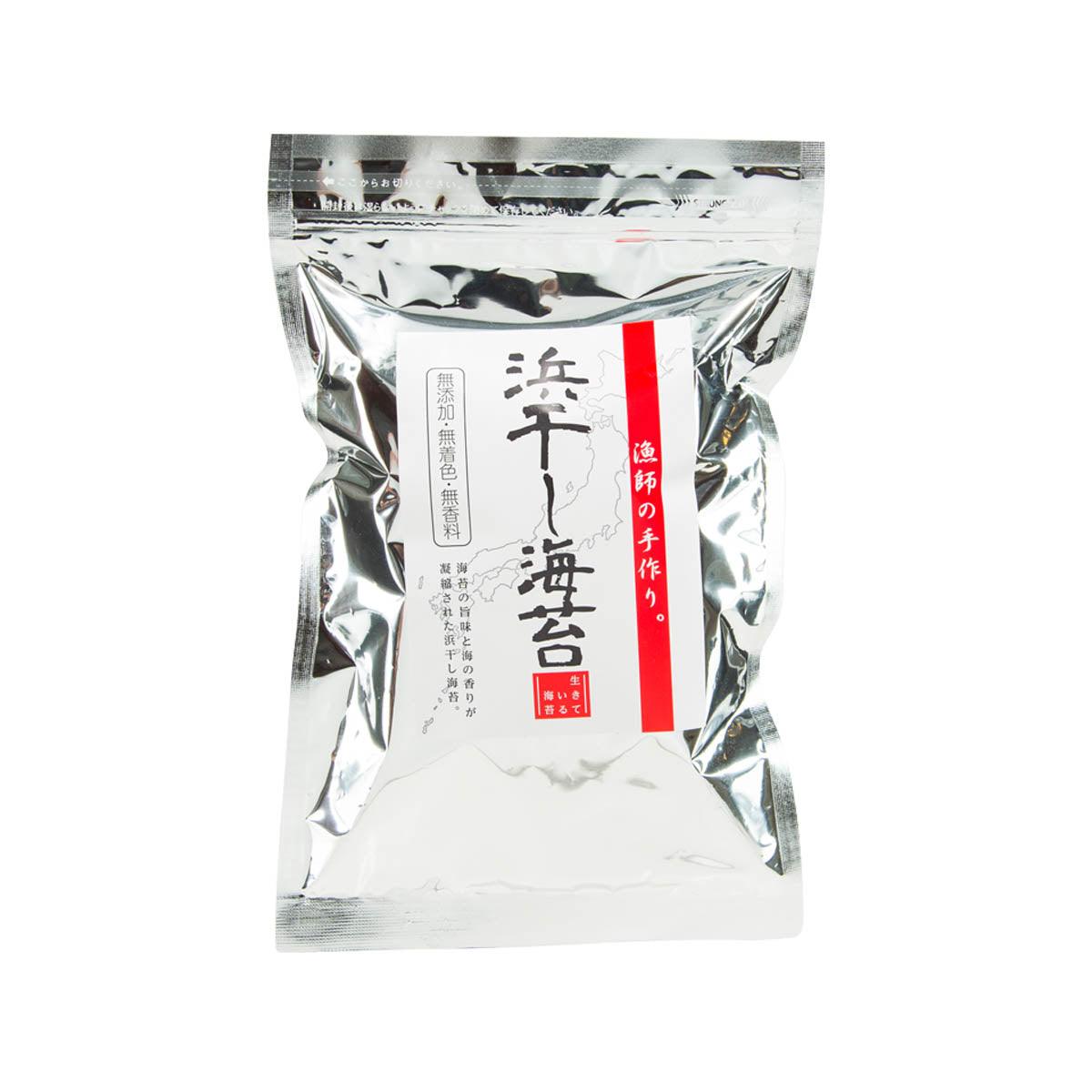 KATAYAMA sun-dried nori seaweed pouch, silver package with front label