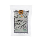 ORGANIC GARDEN organic black sesame seeds, 250g resealable pouch