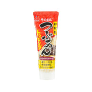 Sweetened red bean paste tube with orange cap and front label, 130g
