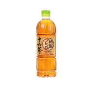 ASAHI caffeine-free Jurokucha tea bottle, amber 660 mL with green cap