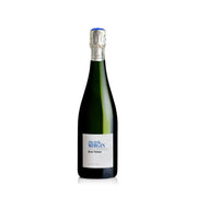 ALTA ALELLA Mirgin Brut Reserva 20 sparkling wine bottle, blue foil top and label