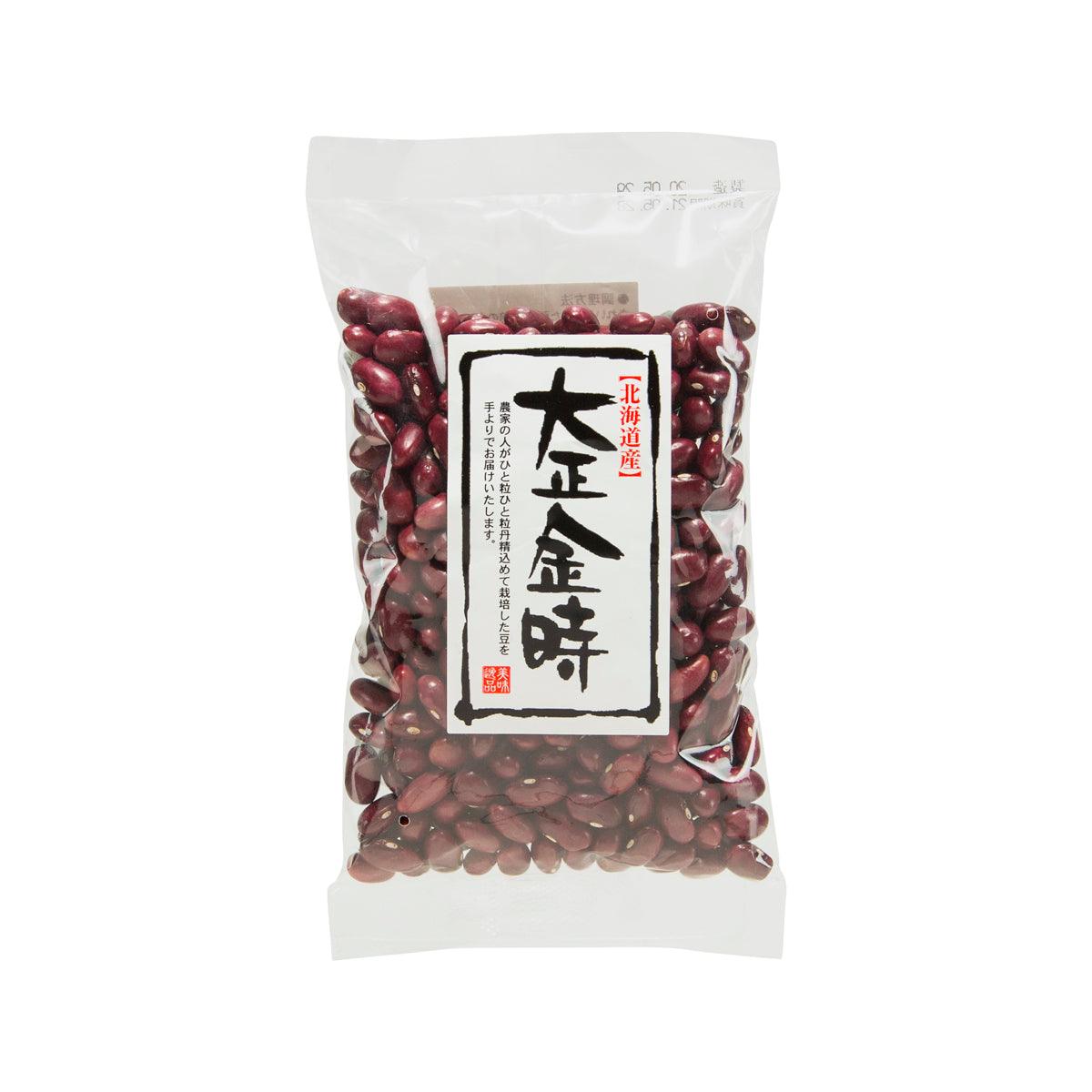 Kintoki kidney bean pouch, 250g, clear front with red bean label