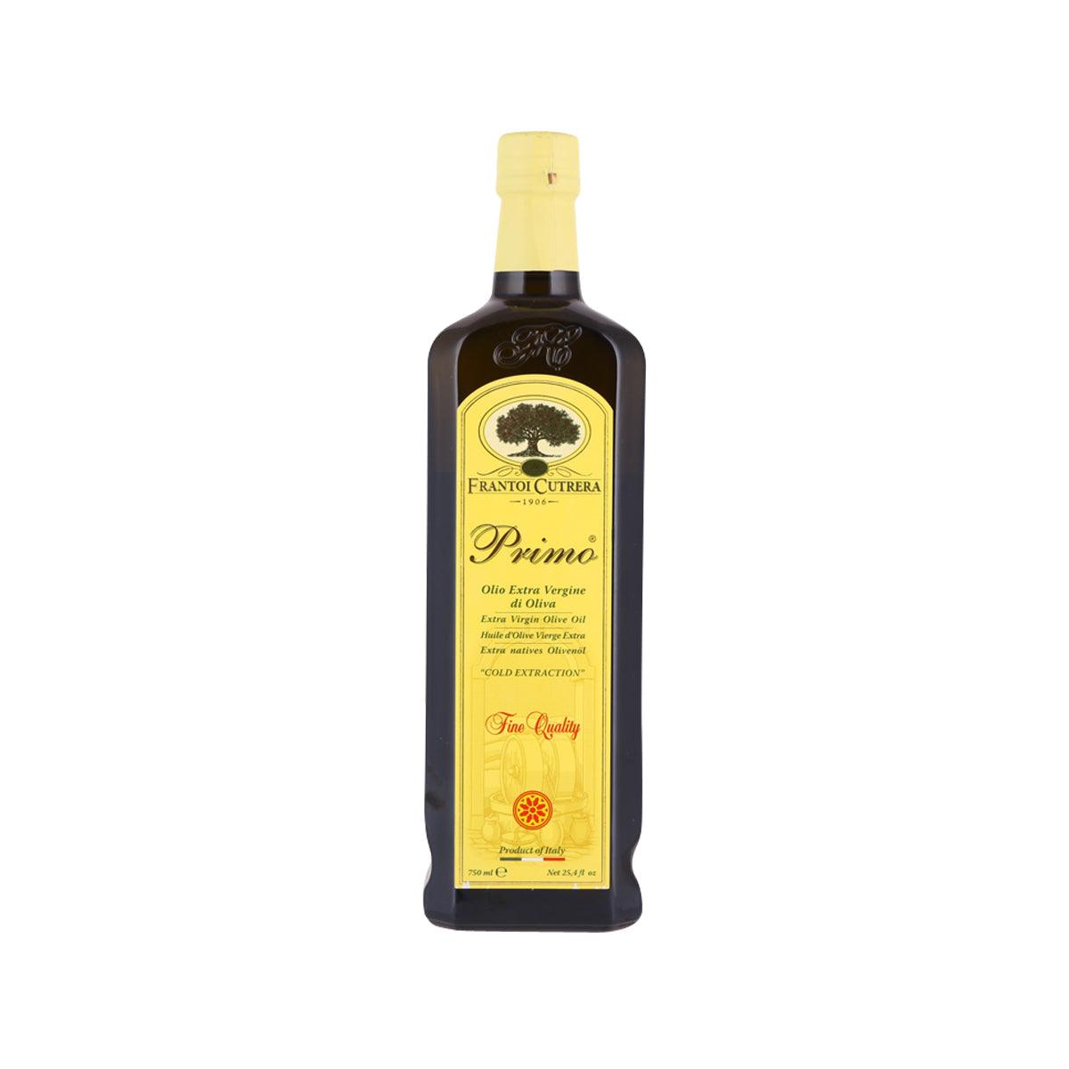 FRANTOI CUTRERA Primo extra virgin olive oil bottle, 750 mL