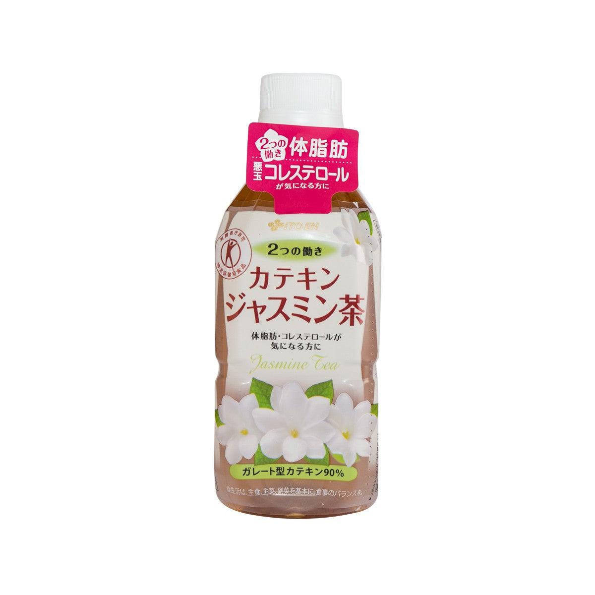ITOEN bottled jasmine tea with catechin, 350 mL, front label