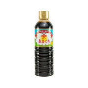 CHOKO sweet soy sauce bottle with gold cap, dark amber liquid, colorful label