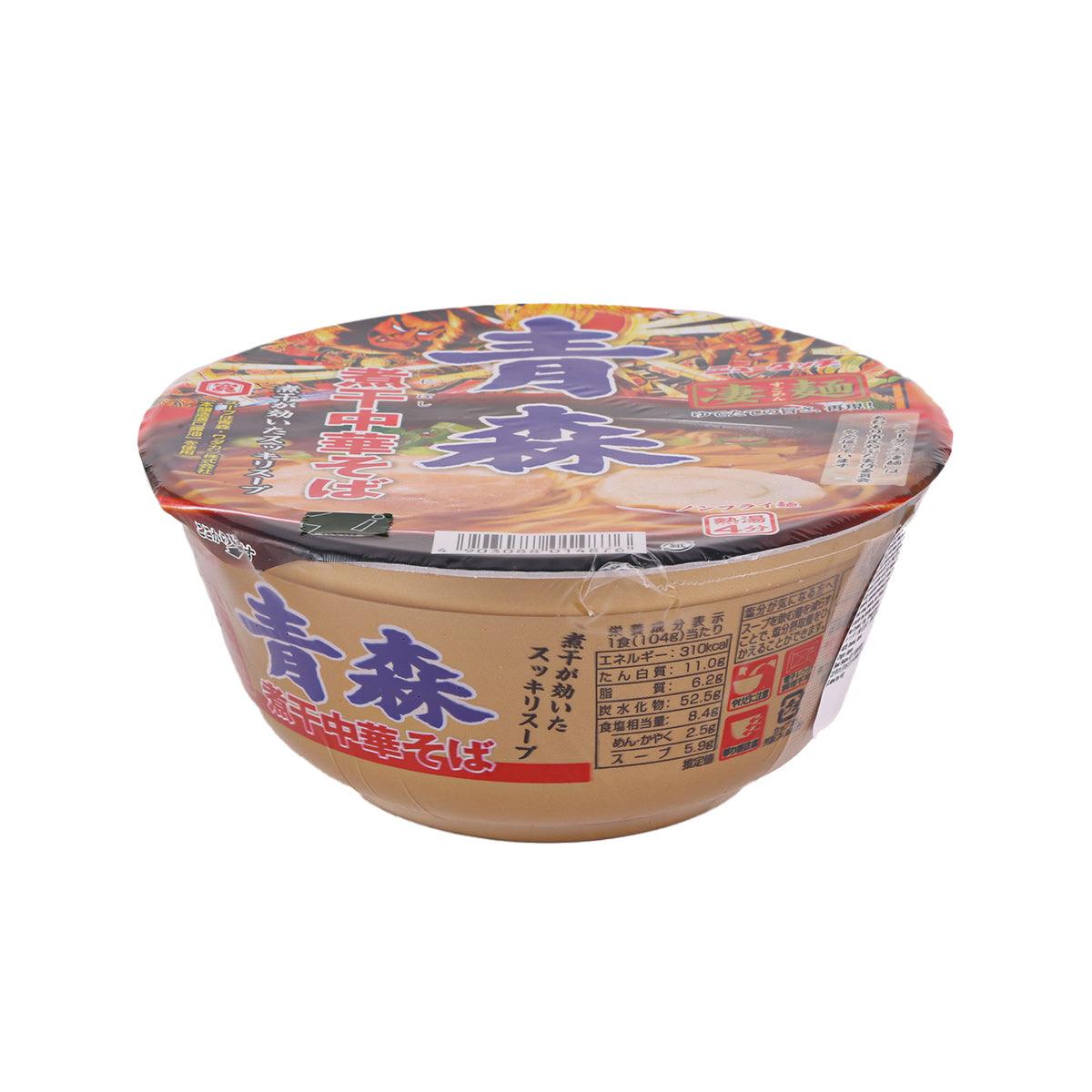 YAMADAI instant ramen cup with brown label and dark printed lid, 113g