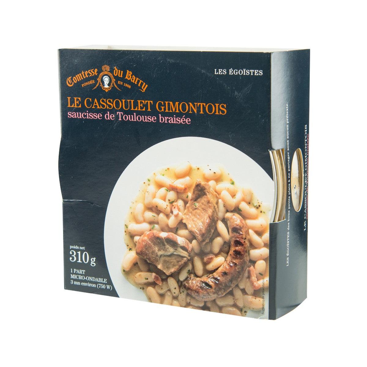 Boxed cassoulet with Toulouse sausage, 310 g, front view with product photo