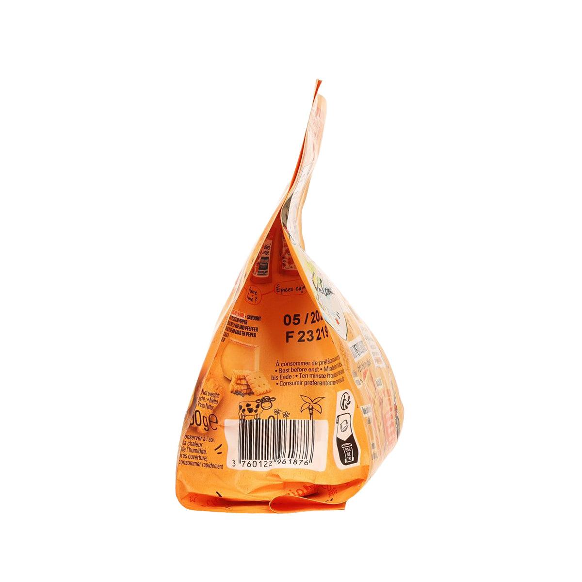 MICHEL & AUGUSTIN butter biscuits bag, back view
