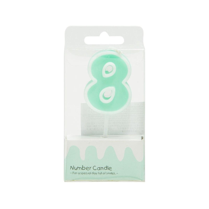 CUXCO Number Candle 8