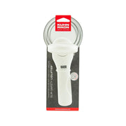 KUHN RIKON slim safety lid lifter, white plastic shown on retail box front