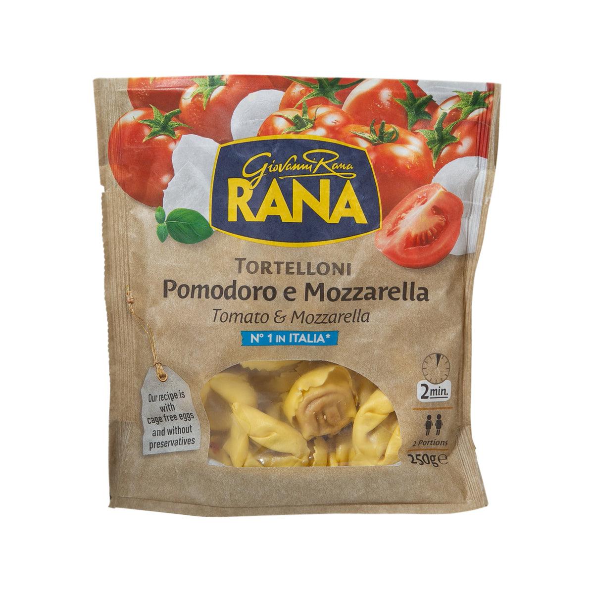 Tortelloni pasta pouch with tomato and mozzarella, 250g