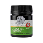 ARATAKI UMF15+ Manuka honey jar, 250g, black cap, green front label