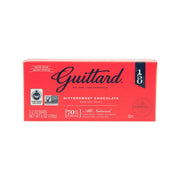GUITTARD bittersweet chocolate baking bars box, 70% cacao, red package