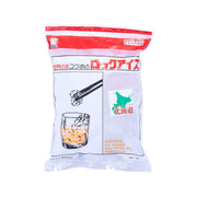KOKUBO rock ice 1kg bag, white plastic with red top and front label