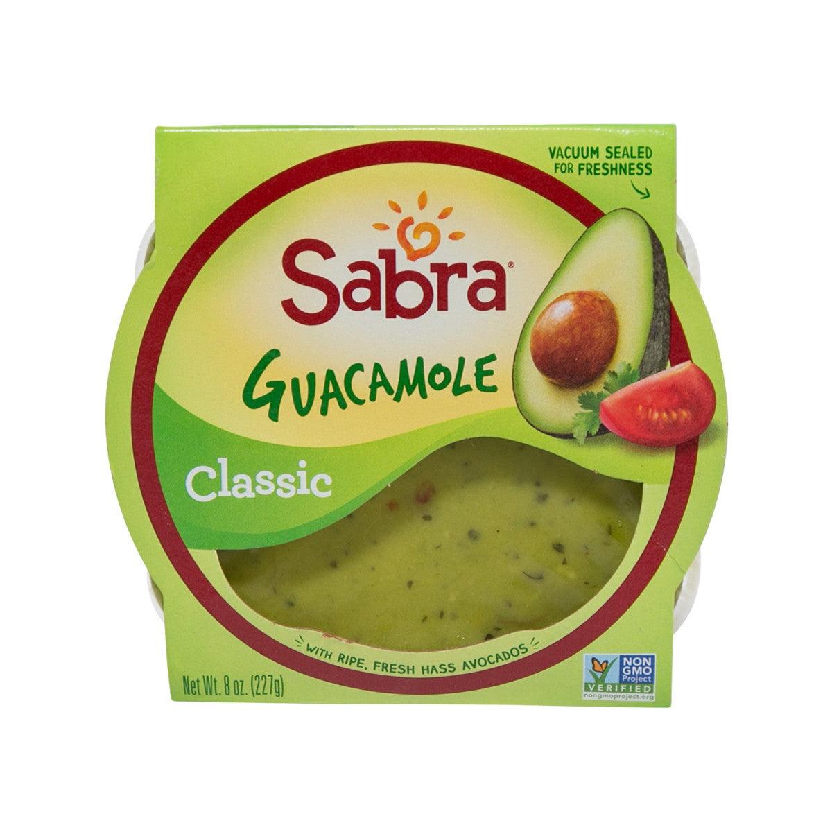 SABRA Classic guacamole tub, vacuum-sealed, 8 oz (227 g)