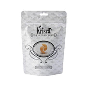 KRISCA unsalted cashews pouch with resealable plastic bag and nut graphic
