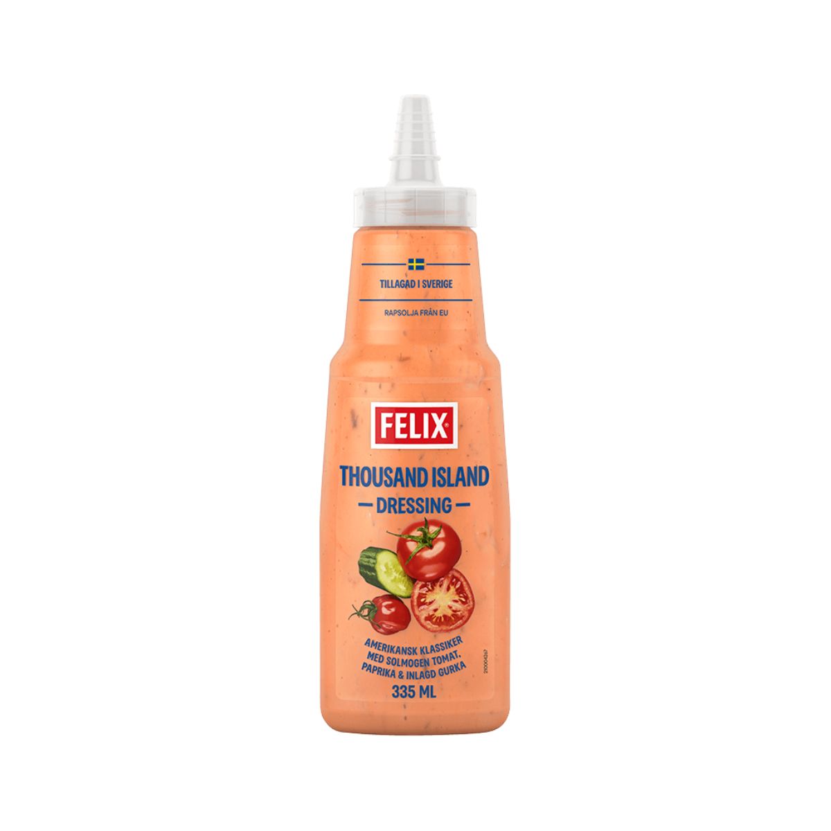 FELIX Thousand Island dressing squeeze bottle, 335 mL