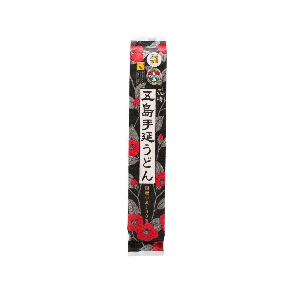 Handmade udon noodle pouch, 200g, with front label in red and black