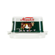 KAWASHO FOODS Nozaki's corned beef 80g tub with front label and cow logo
