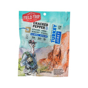 FIELD TRIP cracked pepper turkey jerky snack bag, 2.2 oz