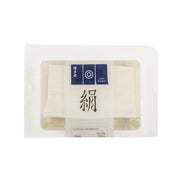 HAKATAYA soft tofu small, vacuum-sealed in clear package with label
