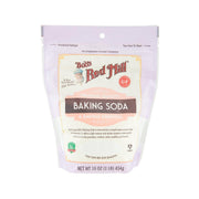 BOB'S RED MILL baking soda pouch, 454 g, resealable stand-up package