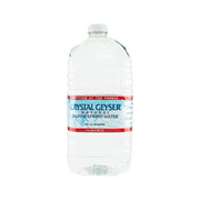 Crystal Geyser natural alpine spring water 3.78L bottle, front label visible