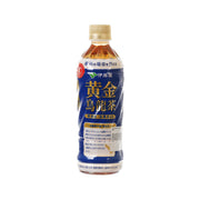 ITOEN golden oolong tea bottle, 500 mL PET with blue-gold front label