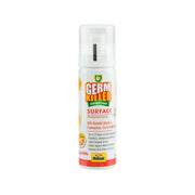 GERM KILLER surface disinfectant spray bottle, 85 mL, with white pump cap