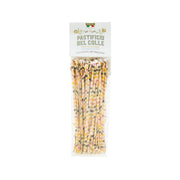 Colorful rainbow tagliolini pasta in 250g clear package, PASTIFICIO DEL COLLE