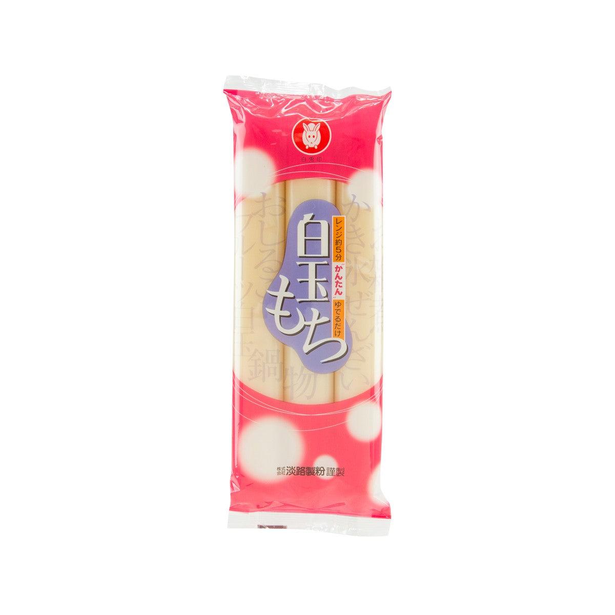 AWAJISEIFUN shiratama rice cake sticks 300g in red-and-white package