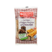 Chocolate-filled crepes pouch, PAYSAN BRETON red plaid package front