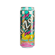ARIZONA iced tea can with lemon flavor, colorful label, 650 mL
