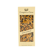 Comptoir du Cacao dark chocolate with caramelized almonds (90g) pouch