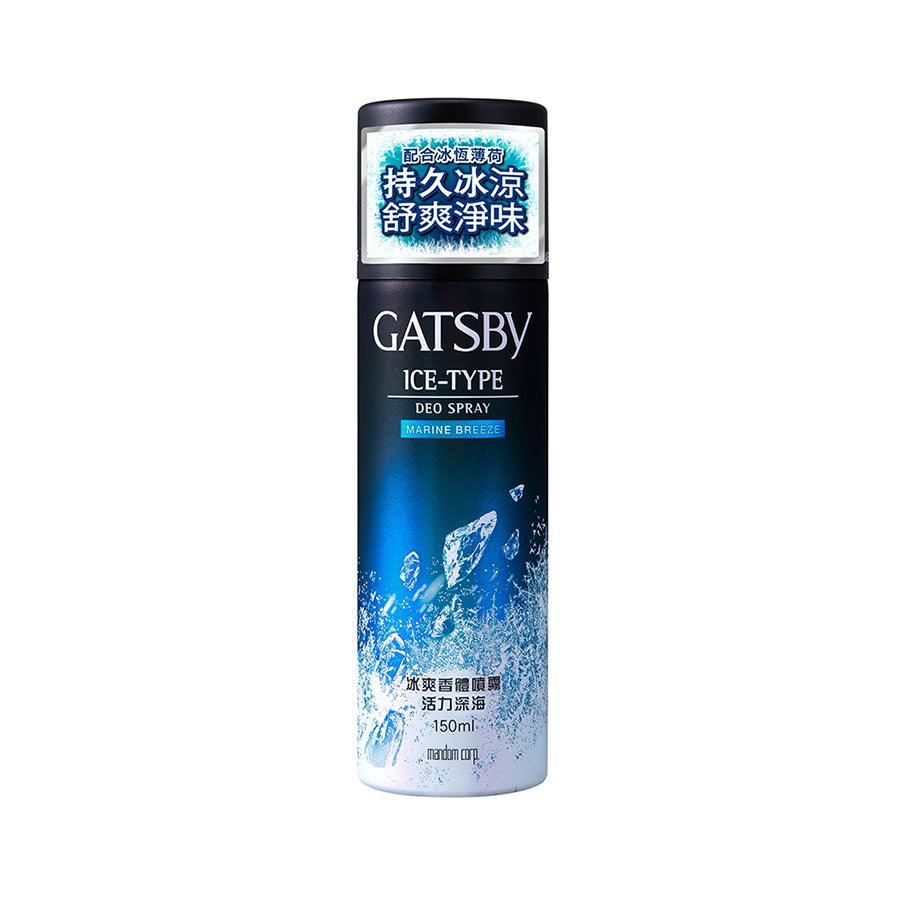 GATSBY Ice-Type deodorant spray can, Marine Breeze, 150 mL