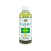 GT'S Multi-Green kombucha drink bottle, organic & raw, 473 mL, green label