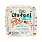 CHOBANI flip salted caramel crunch lowfat Greek yogurt cup