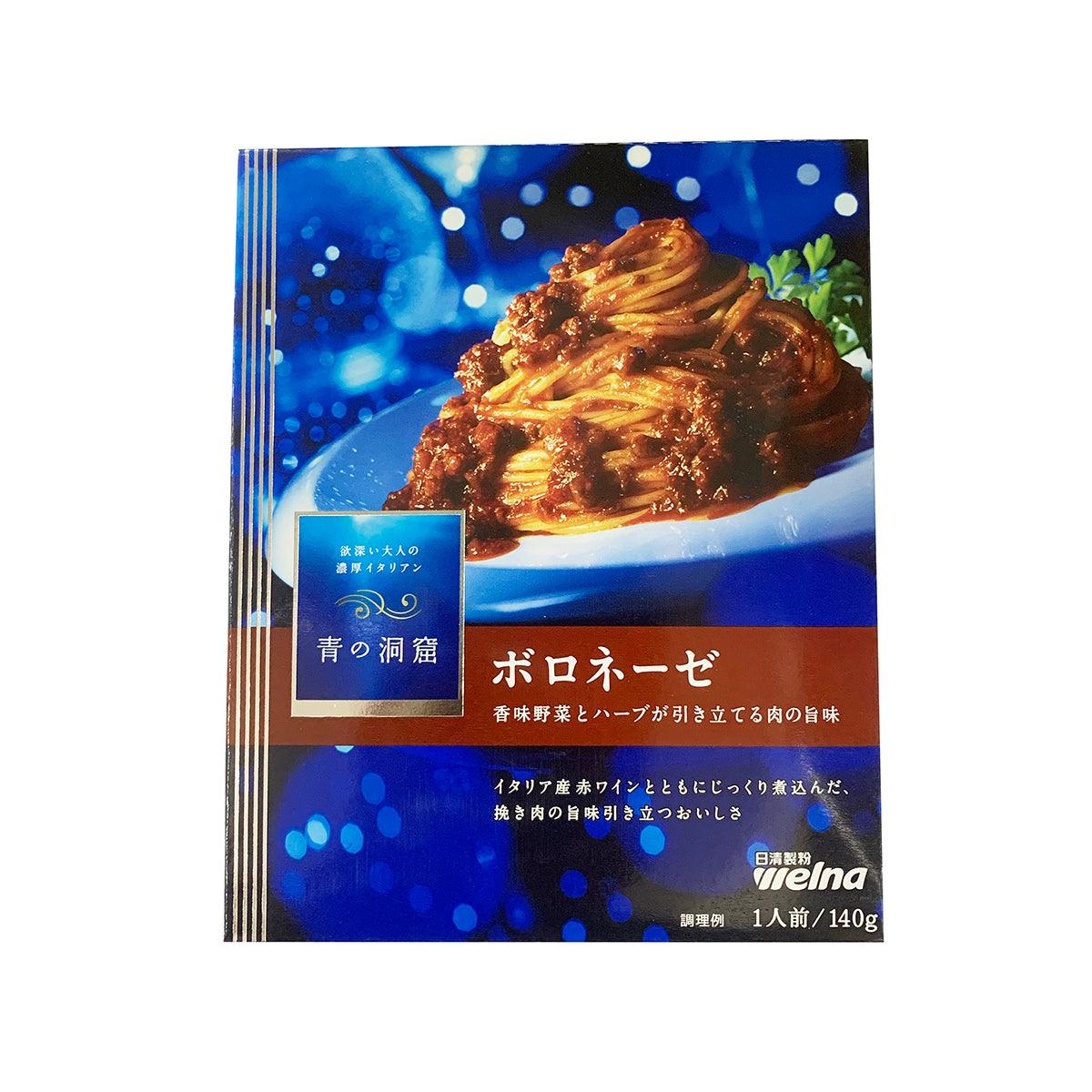 WELNA bolognese pasta sauce pouch, blue design, 140g