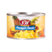 S&W Pineapple chunks in syrup can, 234g