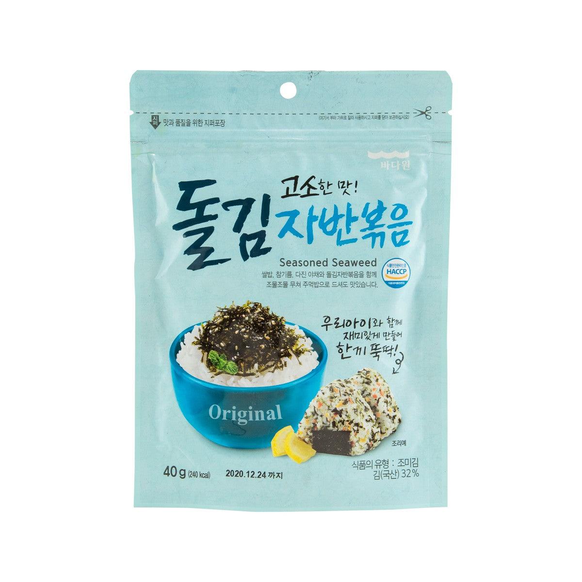 Seasoned dried laver pouch, Original flavor, 40g