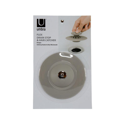 UMBRA Flex Drain Stop & Hair Catcher - Grey - city'super E-Shop