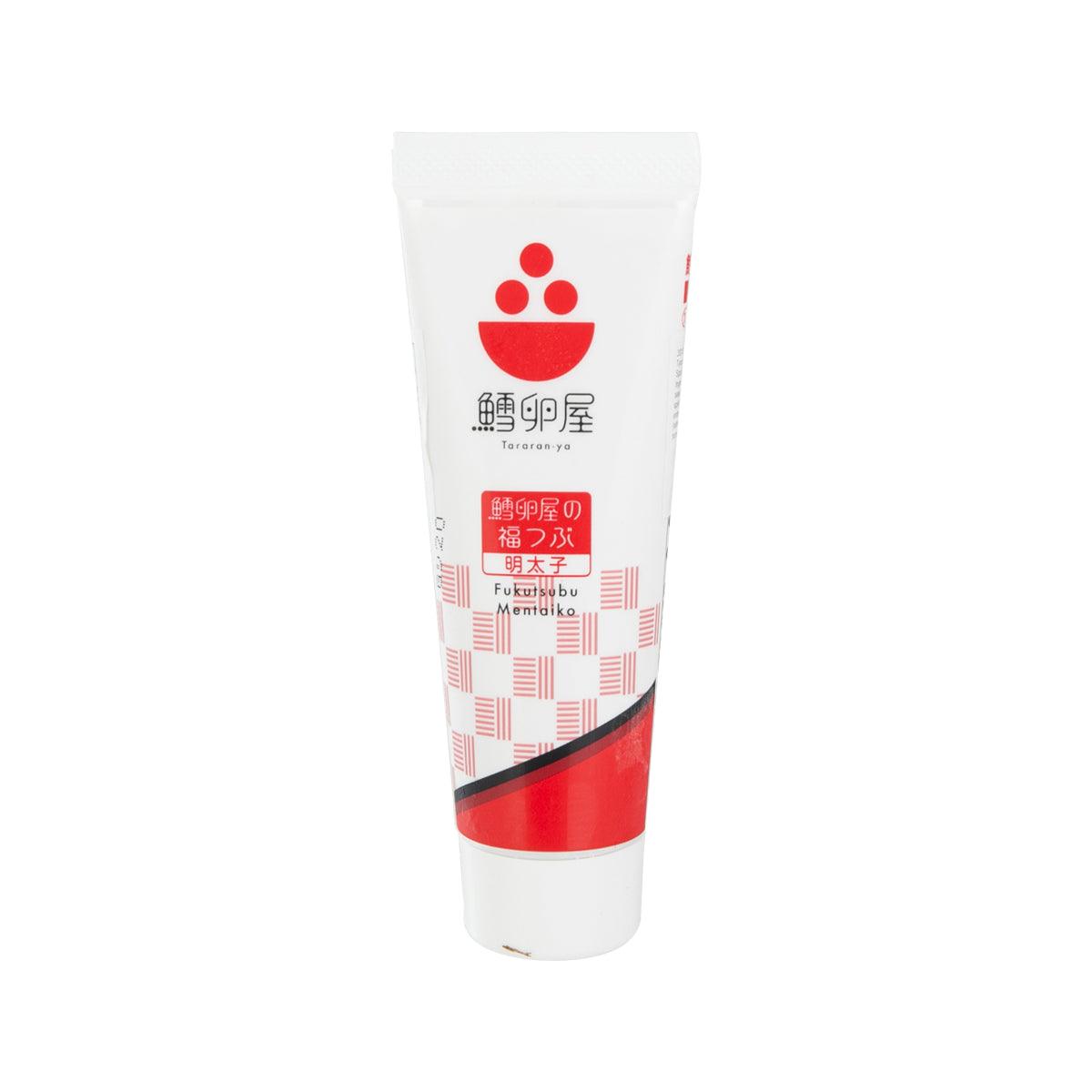 Spicy seasoned cod roe in white and red squeeze tube