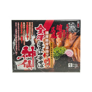 Ramen gift set package box with rich soy sauce pork bone soup design