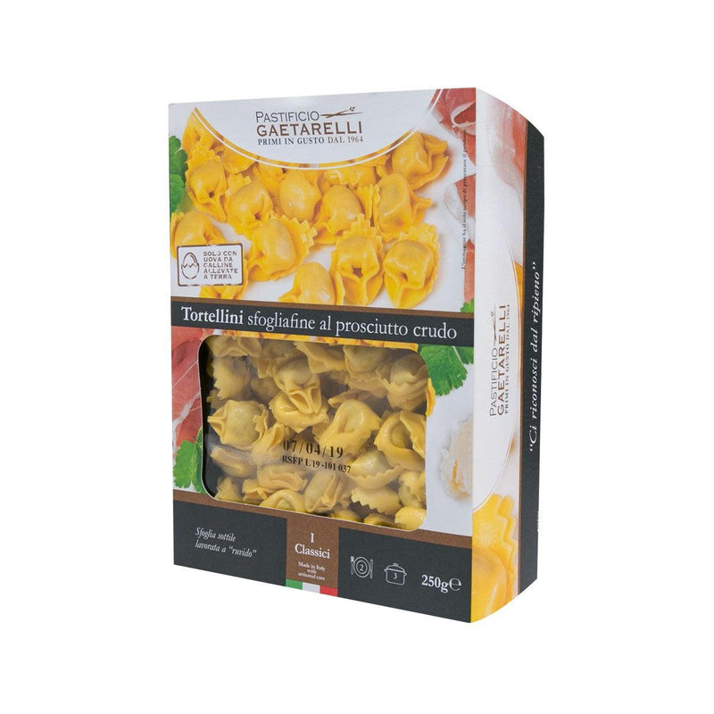 PASTIFICIO GAETARELLI Tortellini Sfogliafine with Raw Ham  (250g)
