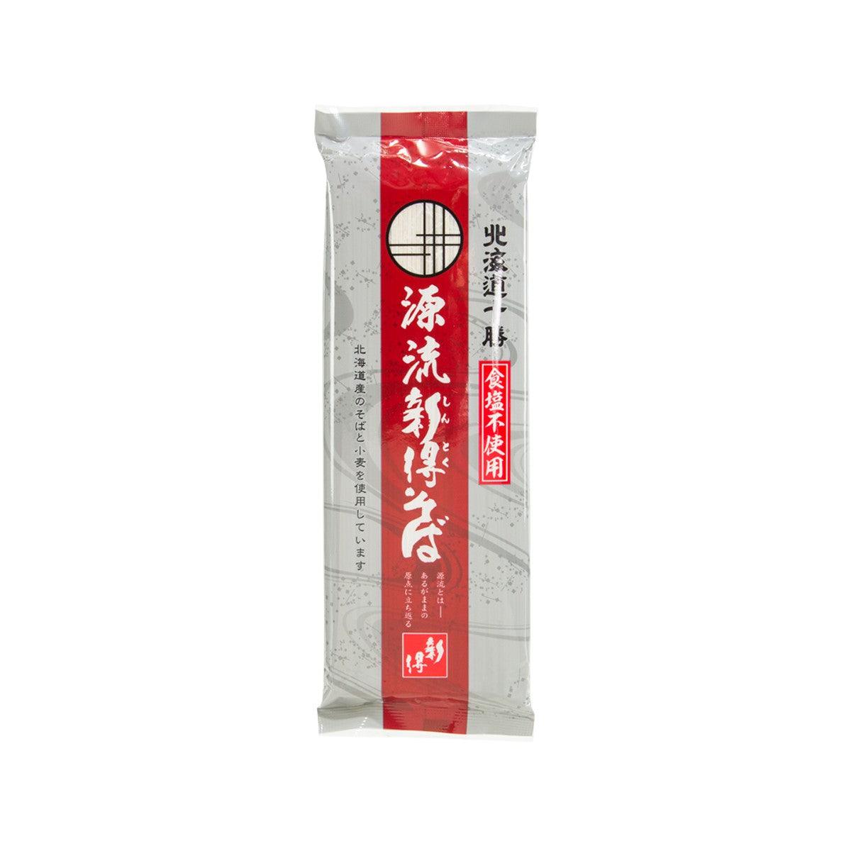Soba buckwheat noodle pack, 250 g with red front label