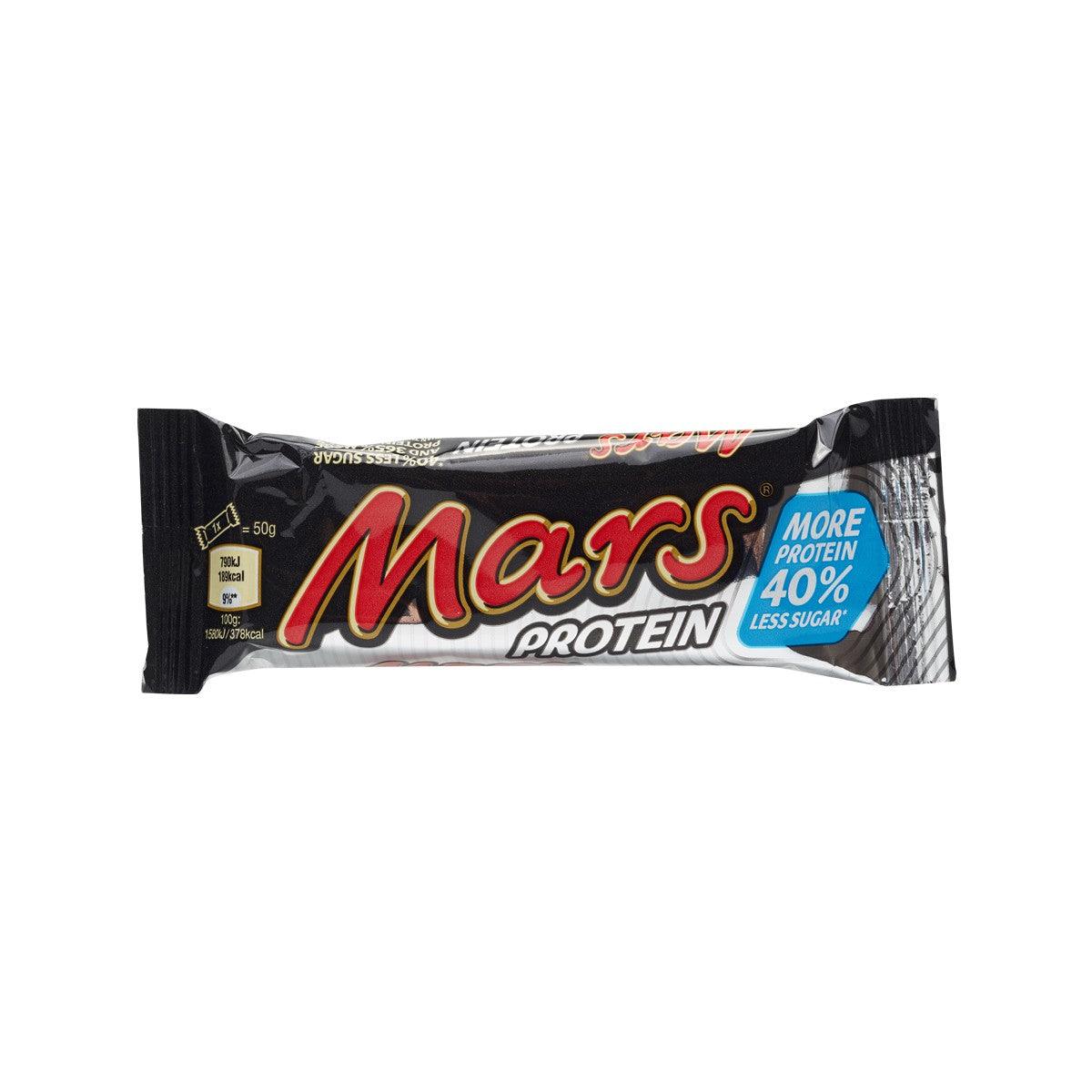 Protein bar wrapper, MARS Protein 40%, 50g, black and red logo