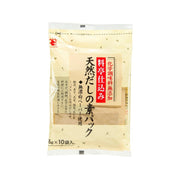 KANESHICHI natural dashi soup stock pack, sealed beige 10x8g pouches