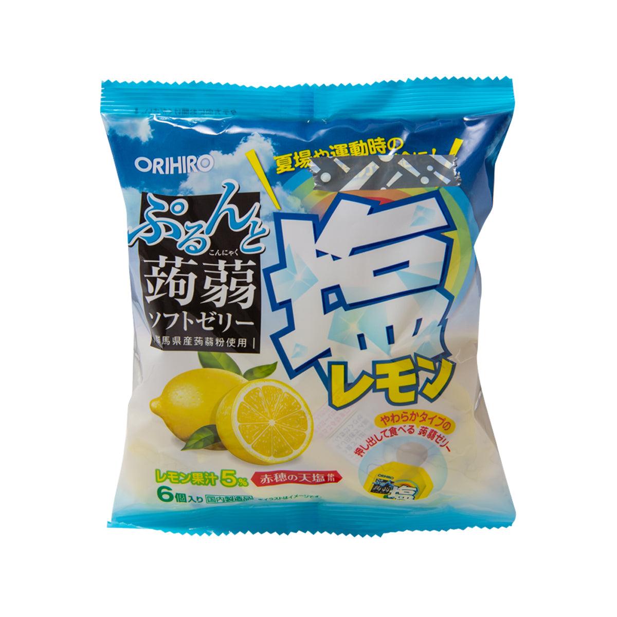 ORIHIRO konnyaku jelly pouch, salt lemon flavor, 120g