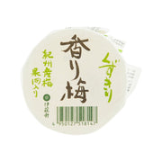 ITOKEN kudzu jelly cup with plum flavor, white lid with barcode