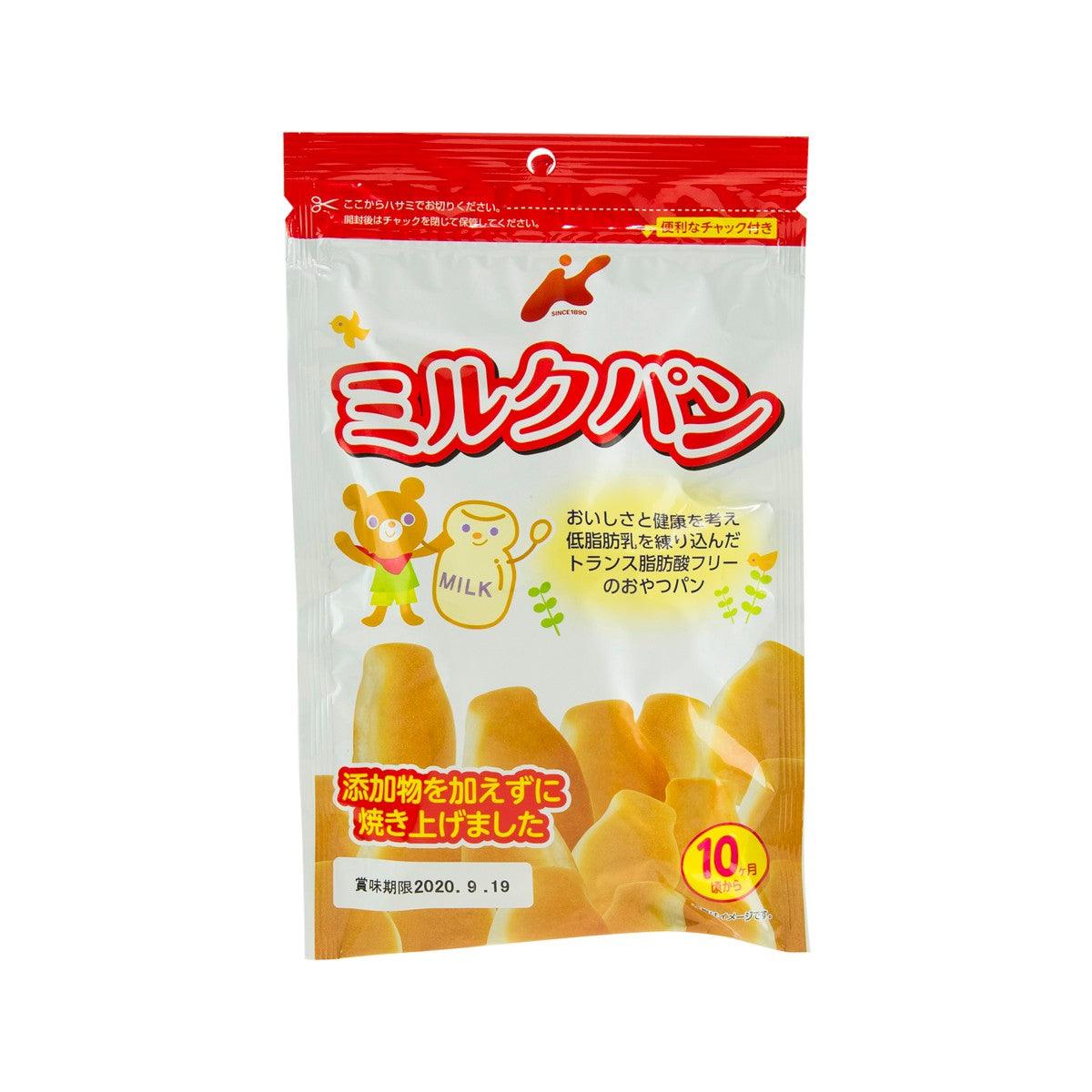 KANEMASU milk bread snack bag, red and white, with milk bread graphic and 10 pieces